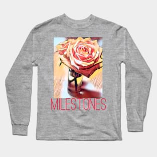 Milestones (peach rose) Long Sleeve T-Shirt